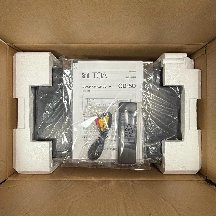 TOA業務用CDプレーヤー CD-50◆TSCAM タスカムCD-200 同等機