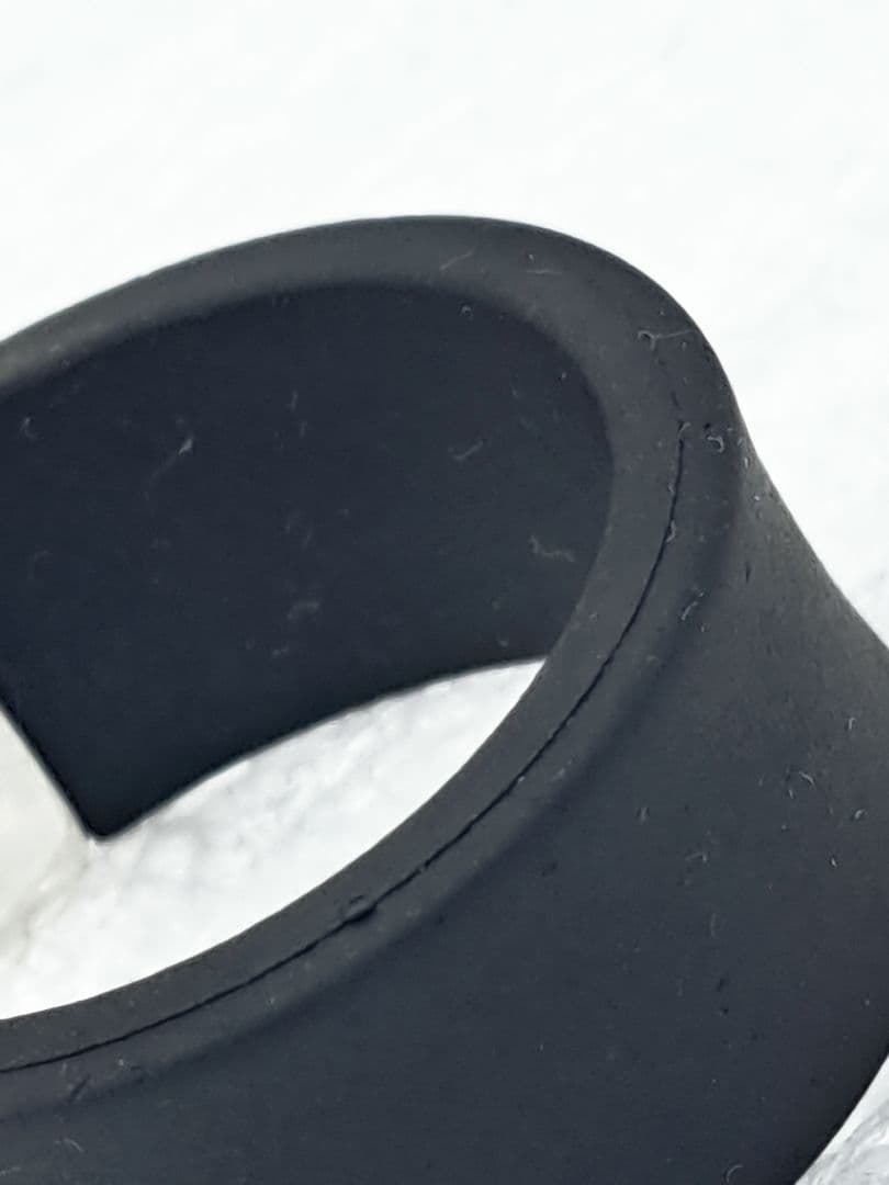 GUCCI ラバーコンビSV925 リング 21号