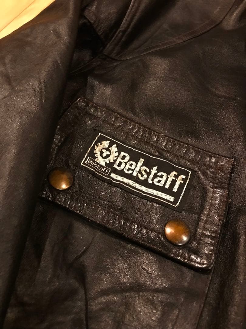 ◼️希少 80s〜ベルスタッフ オールレザー トライアルマスター belstaff