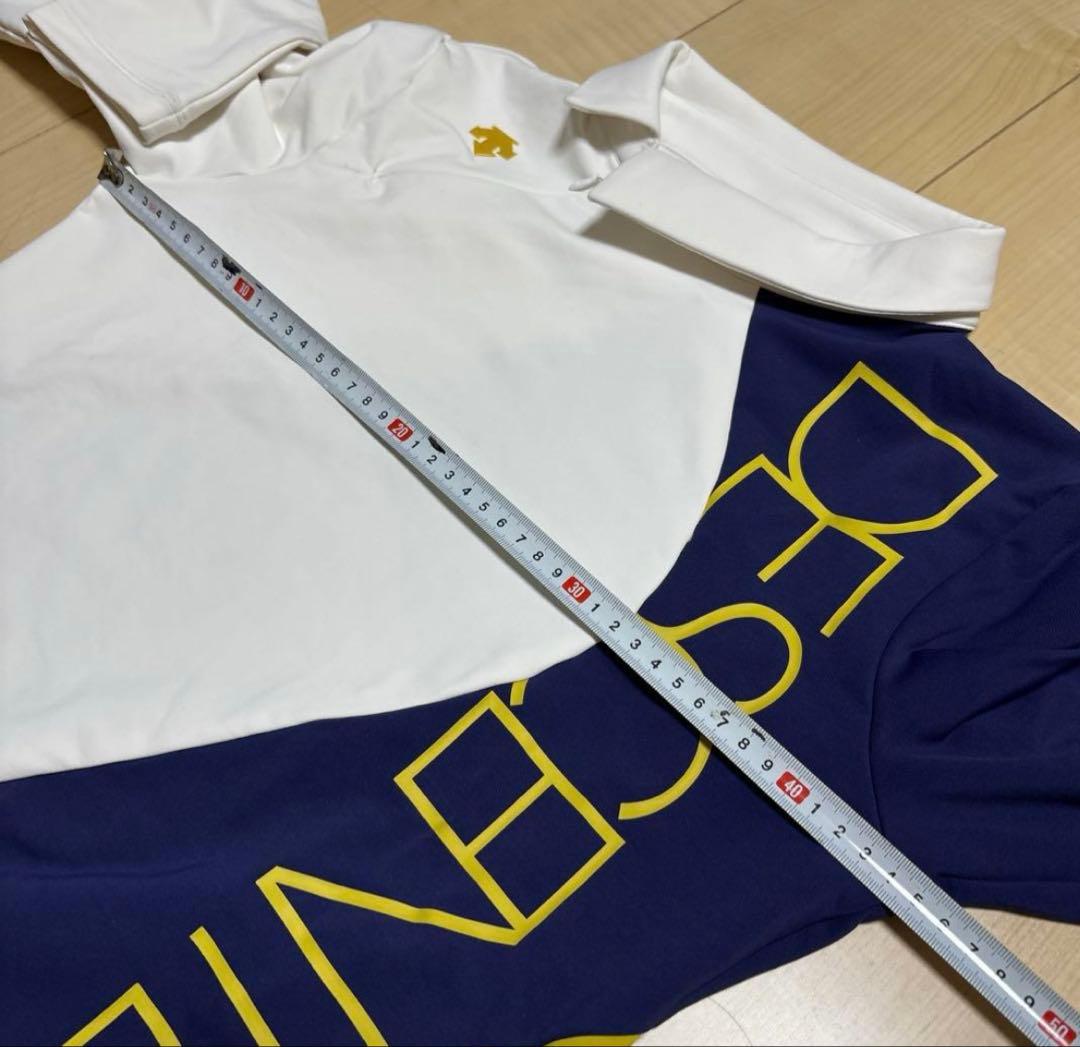 美品　デサント　ゴルフ　トップス　スカート　セットアップ　裏起毛　秋冬　L