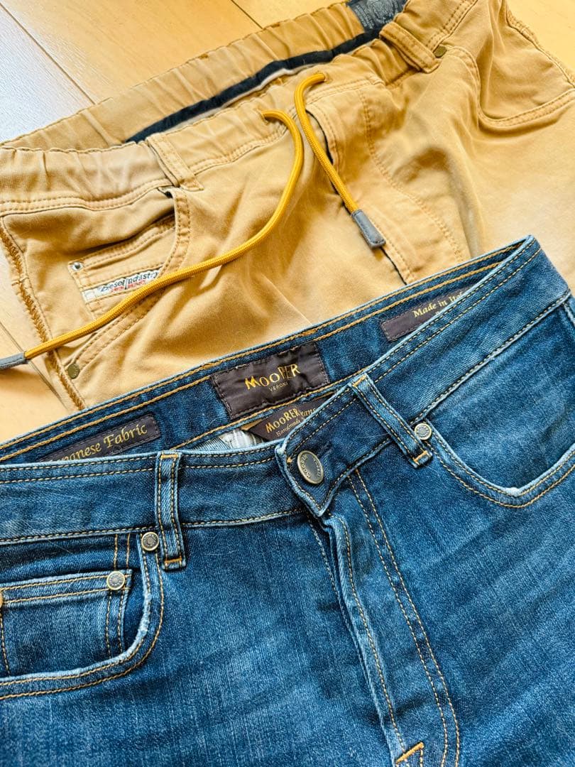 MoorER ダークブルーパンツ サイズ31 Diesel サイズ30