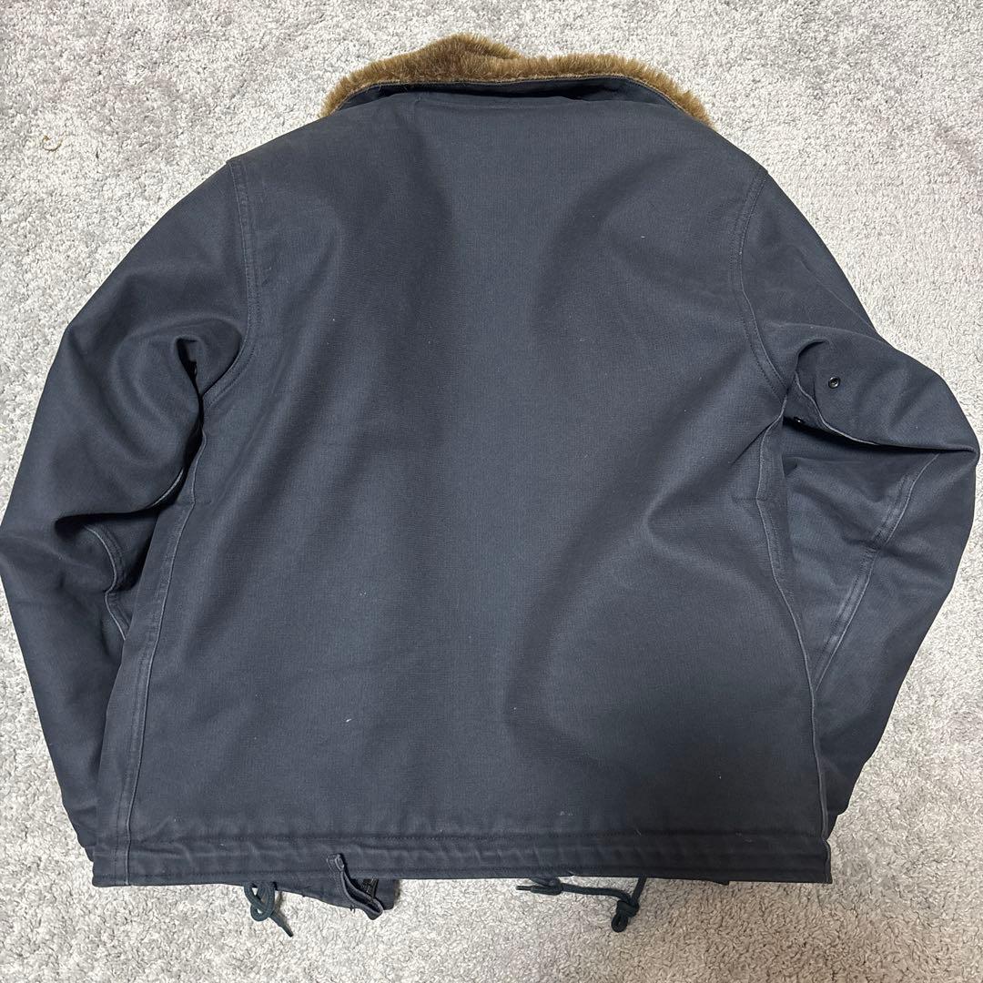 OLD NAVY 短丈ジャケット　ビンテージ　アメ製　 ファー　毛皮　ダウン