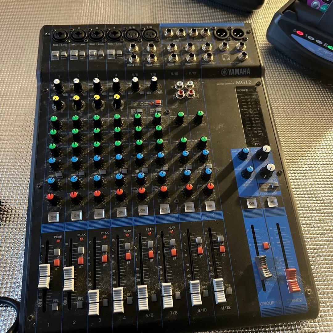 YAMAHA MG12 アナログミキサー 12チャンネル