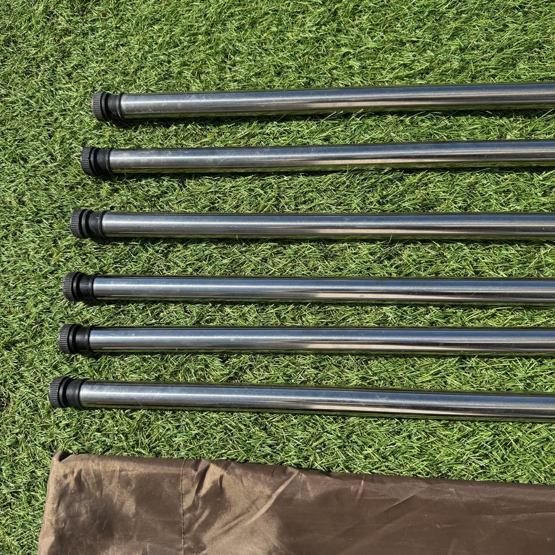 スノーピーク IGT脚 830mm 6本セット 収納袋付