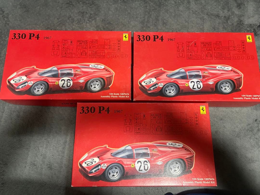 フェラーリ 330 P4 1967年モデル レッド