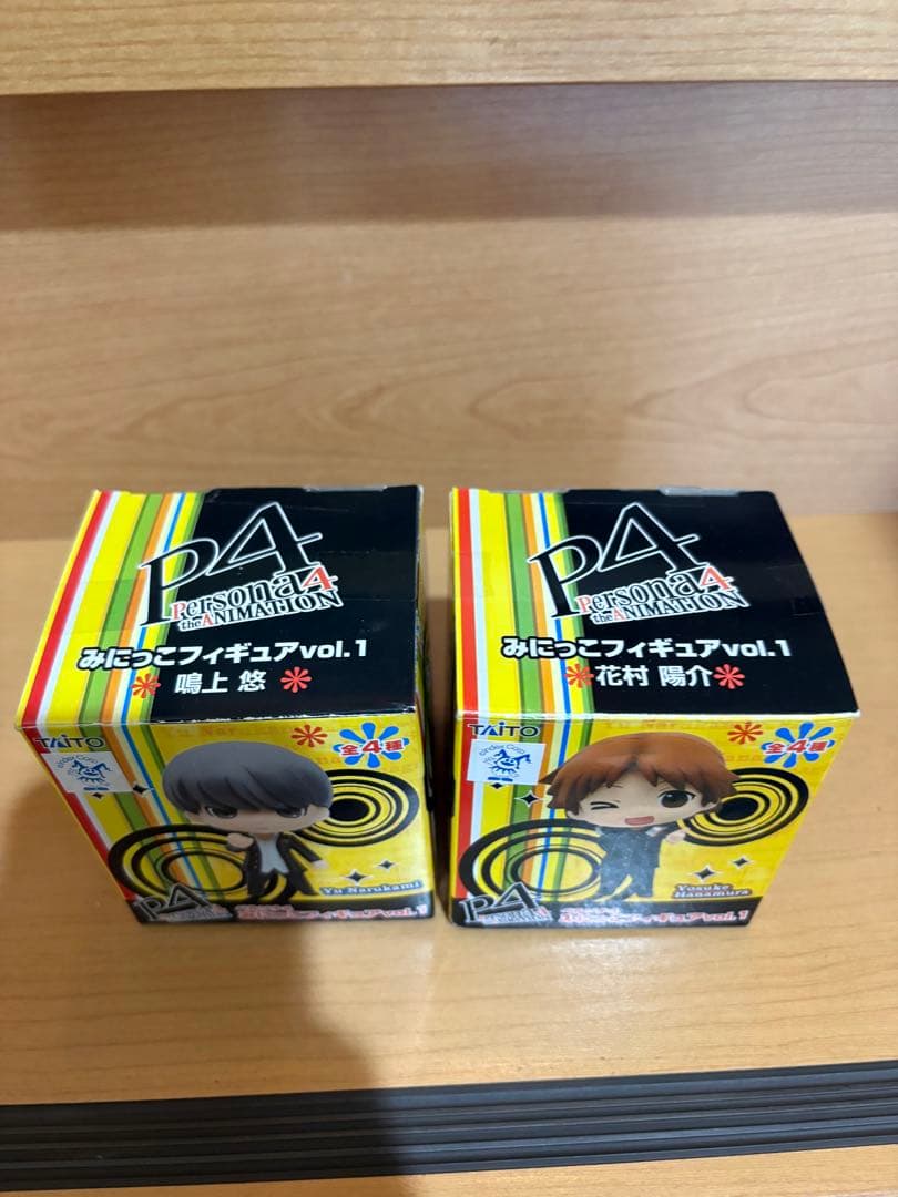 タイトー ペルソナ4 みにっこフィギュア 花村陽介 鳴上悠10472 10472