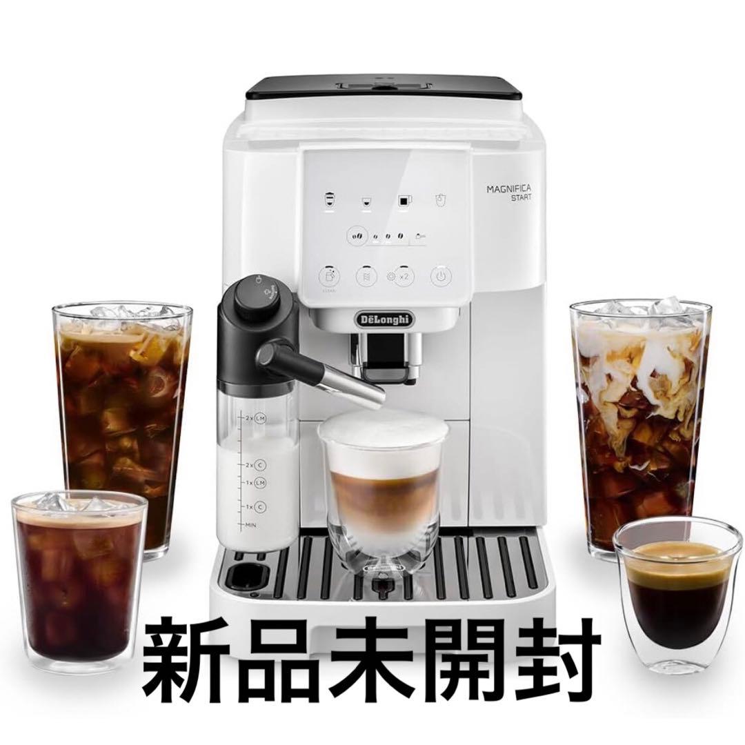 デロンギ 全自動コーヒーマシン マグニフィカスタート ECAM22062W 新品