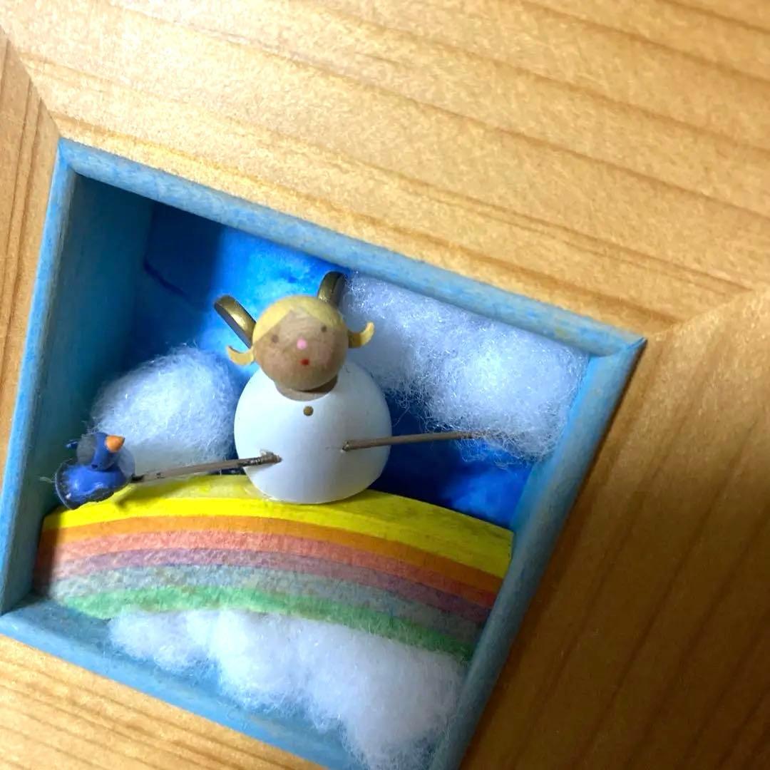 ドイツ製　木製　ギュンターライヒェル　壁飾り