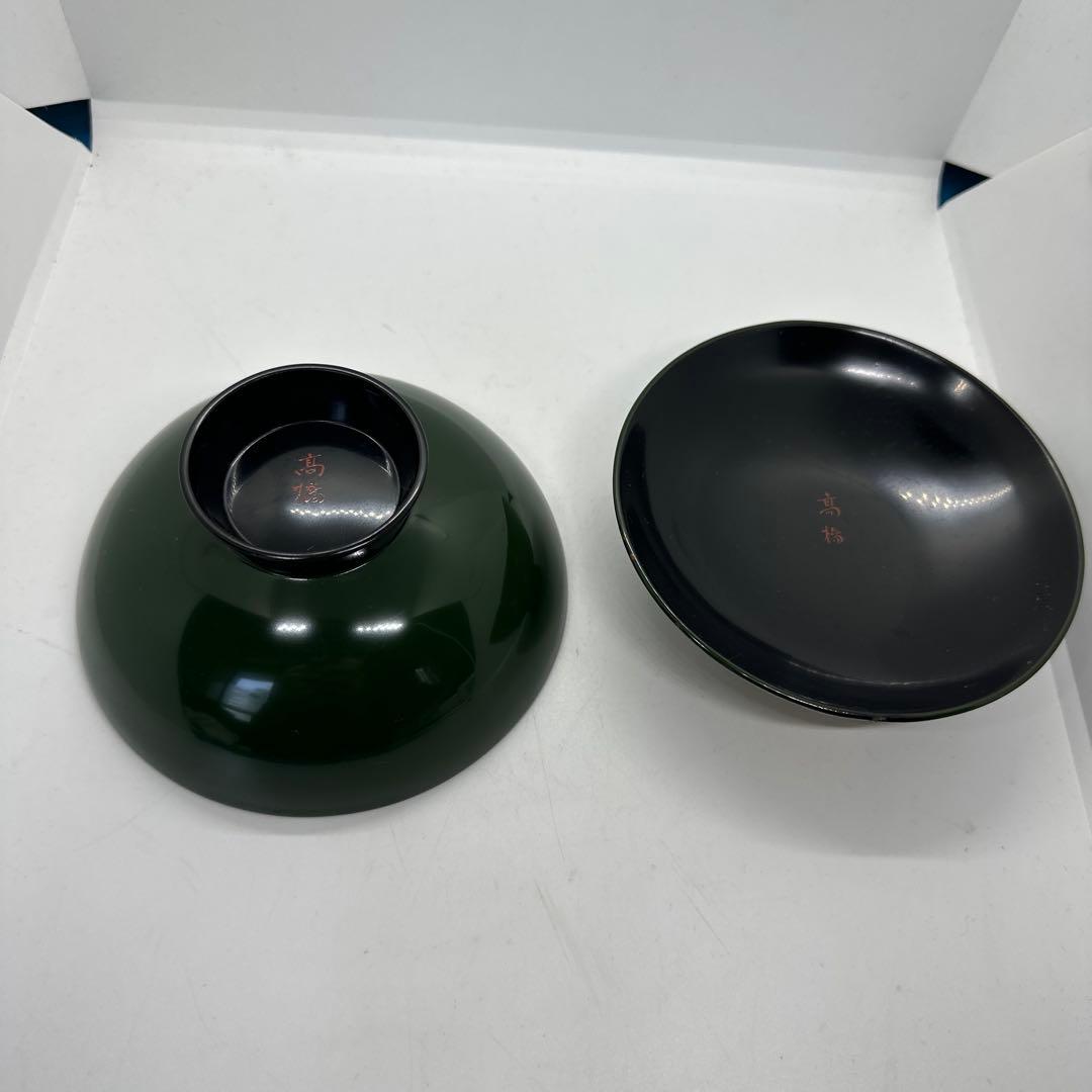 【HMZ681】輪島塗　吸物椀　十客　高橋　長期保管品