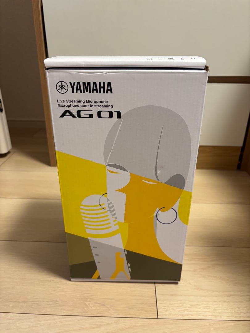 YAMAHA AG01 ホワイト マイク