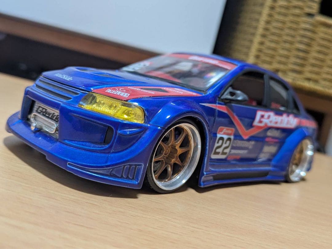 jada 1/24 三菱 ランサーエボリューションVI