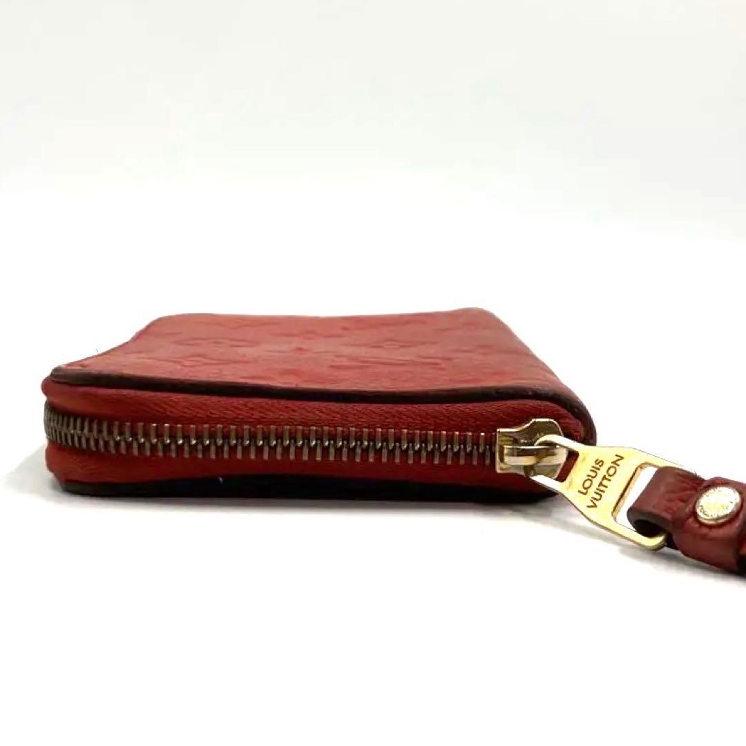 【美品】ルイヴィトン モノグラム アンプラント ジッピーパース オリアン