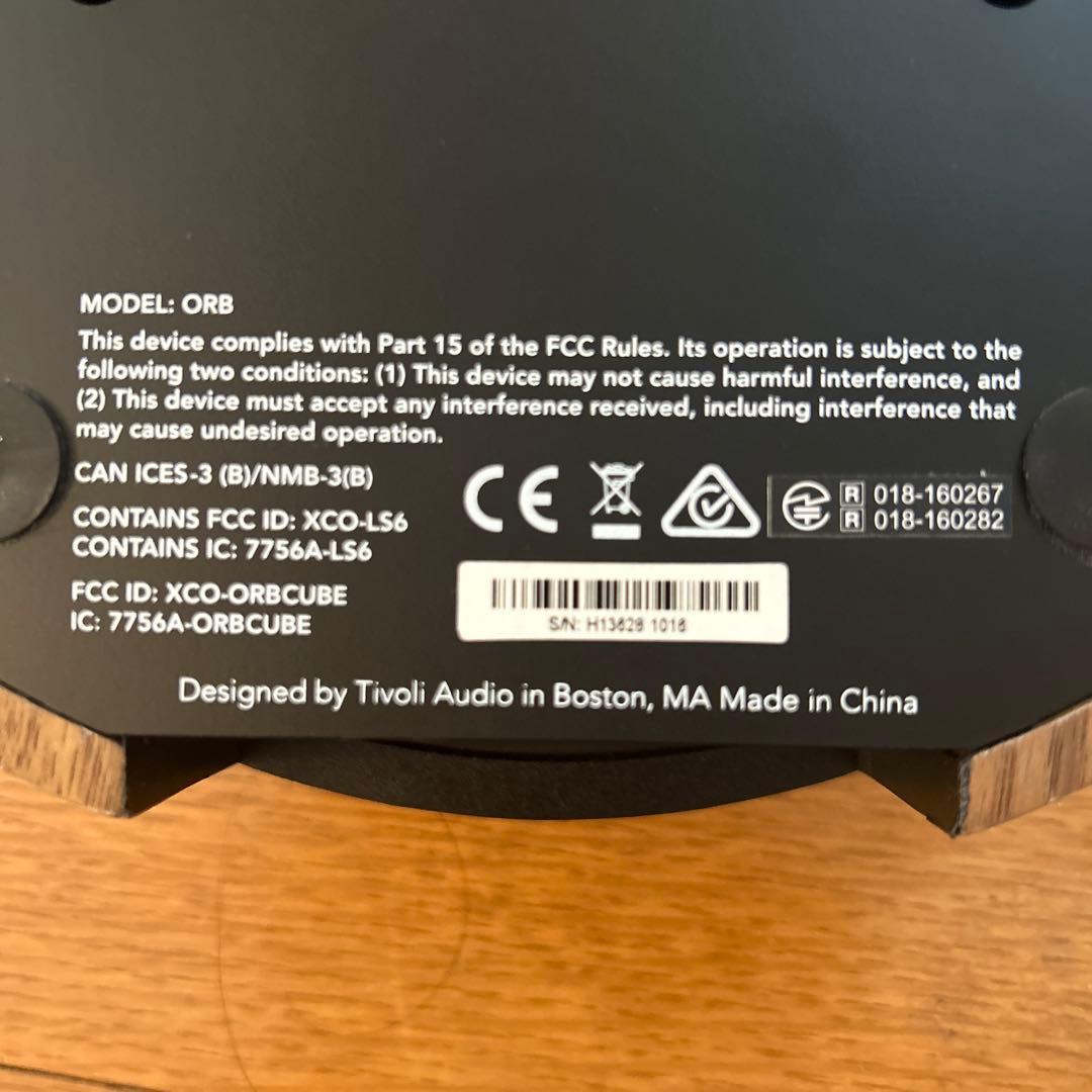 Tivoli Audio ORB スピーカー