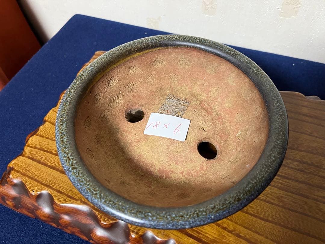 185 盆栽　盆栽鉢　植木鉢　和鉢　燿山