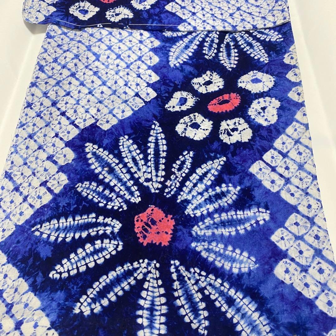 鳴海有松絞り トールサイズ身丈172cm 浴衣 未使用 綿100%