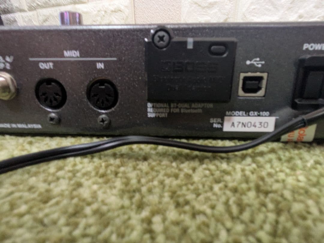 BOSS GX-100 ギターエフェクター BT-DUAL付き