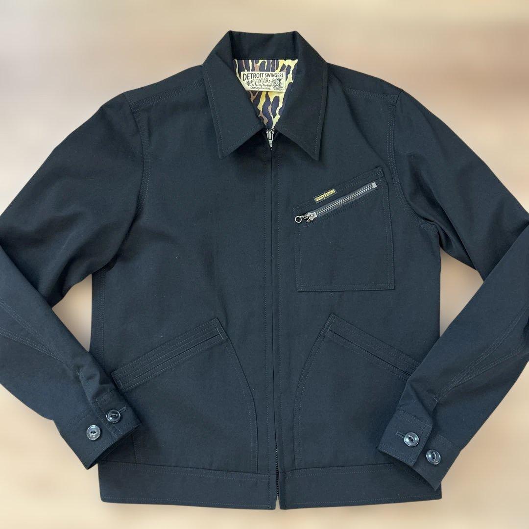 【ほぼ未使用】WAKO MARIA ワークジャケット裏地レオパ柄