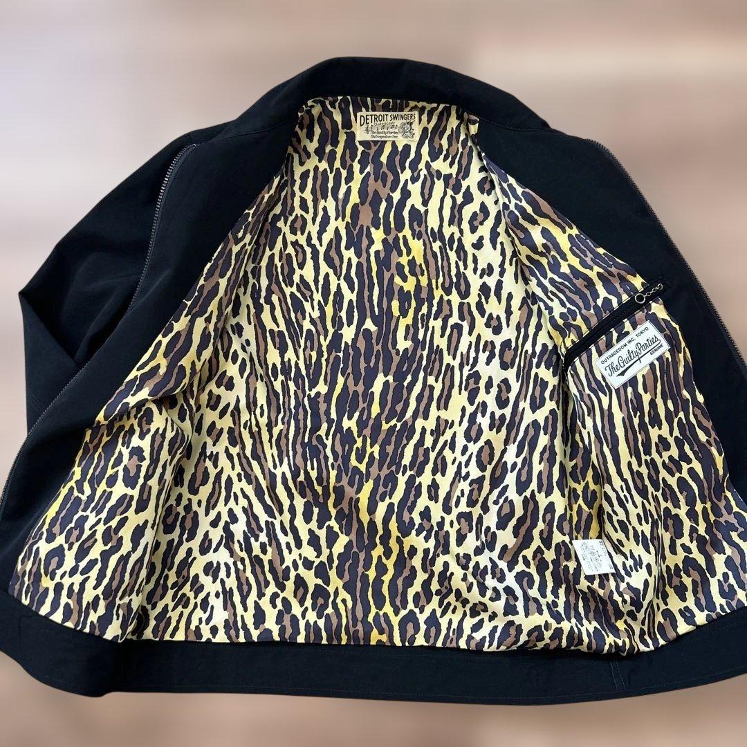 【ほぼ未使用】WAKO MARIA ワークジャケット裏地レオパ柄