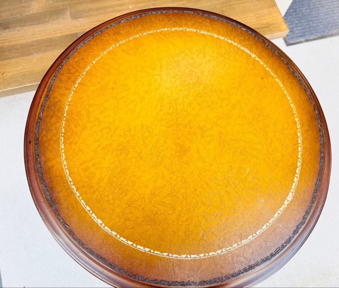 コモ アンティーク調 ラウンドチェスト3段チェスト 猫脚 収納