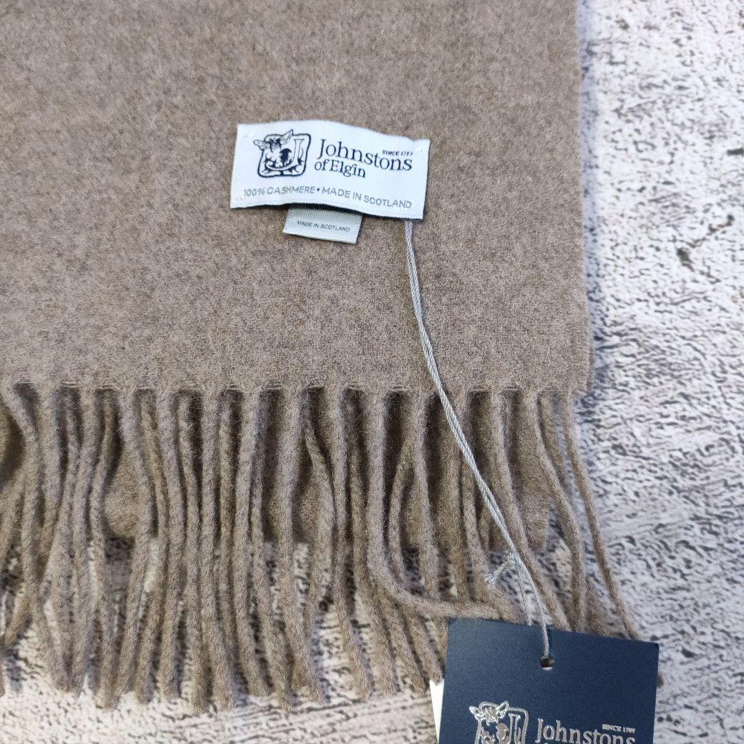 新品　JOHNSTONS OF ELGIN　カシミヤ100%　ストール/マフラー