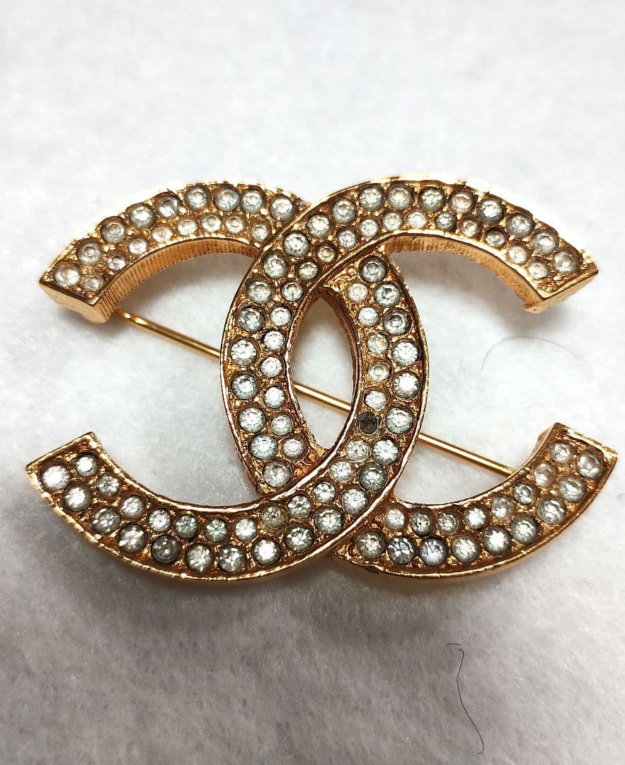たまやシャネル CHANEL ココマーク ブローチ ヴィンテージ ゴールド
