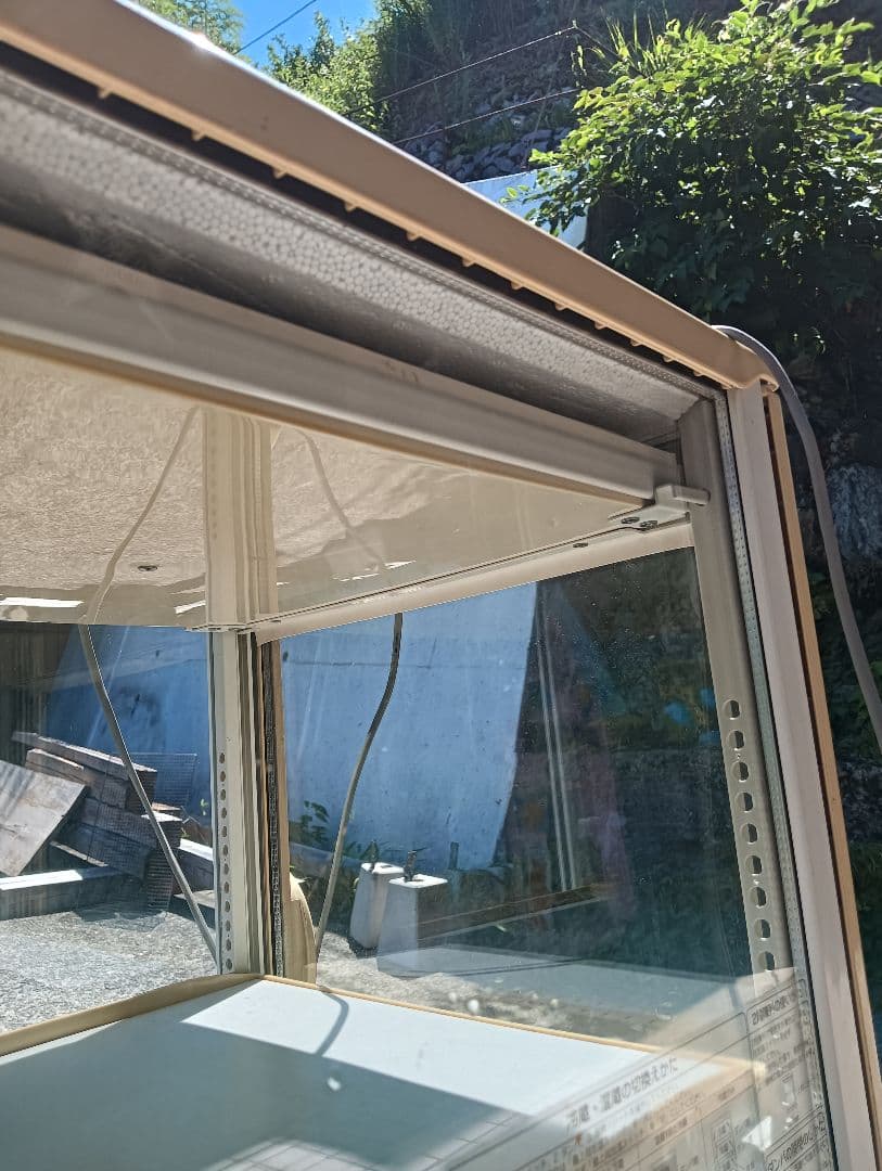 ITO EN 冷温庫　ショーケース SANYO 2段棚