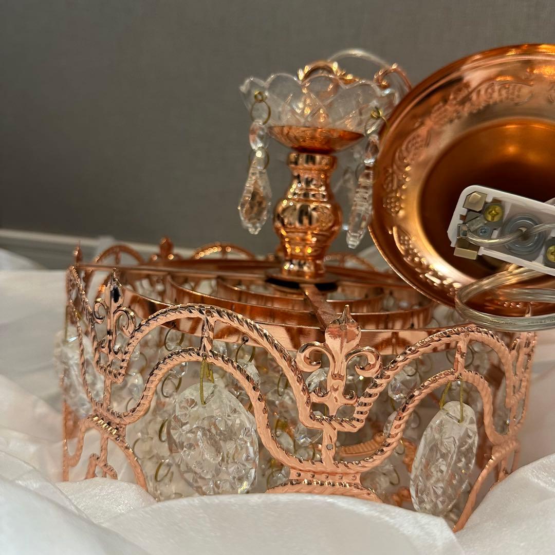 ルュシエンヌ　1灯 ミニシャンデリア　クリスタル