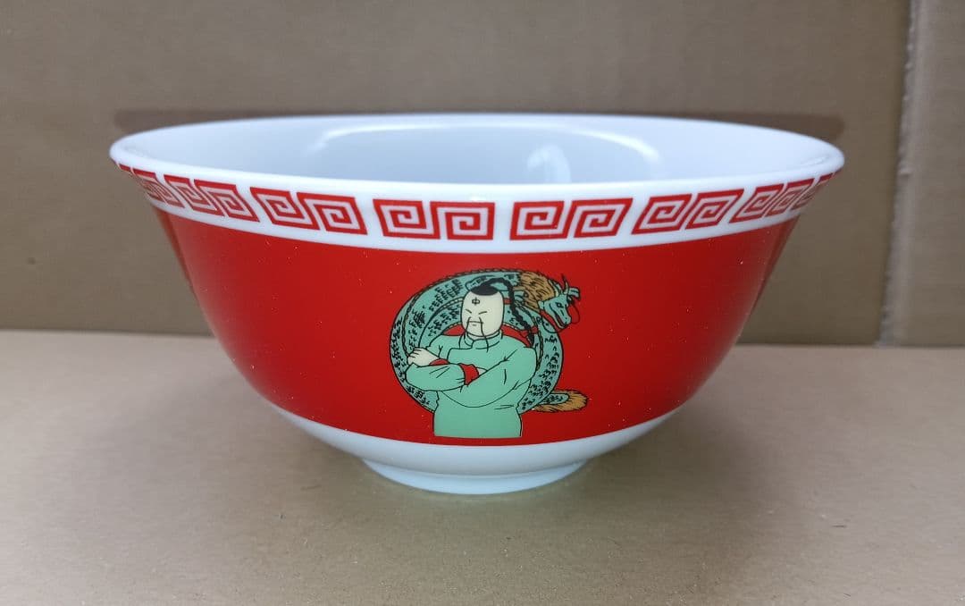 【キン肉マン】『ラーメンマン』ラーメンどんぶり＆『ラーメンマン』レンゲ