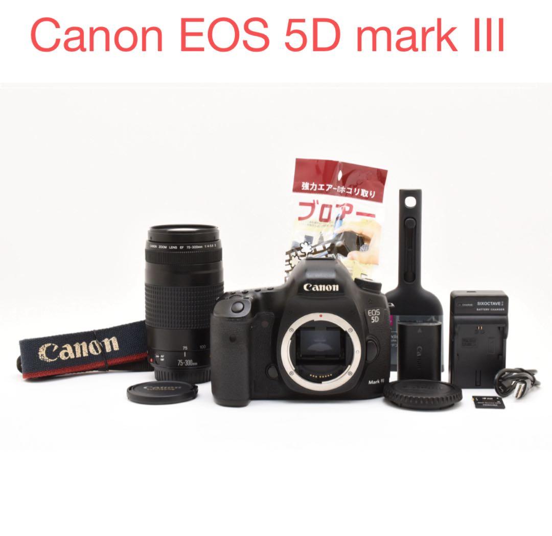 デジタルカメラ Canon EOS 5D mark III / Canon EF75-300mm