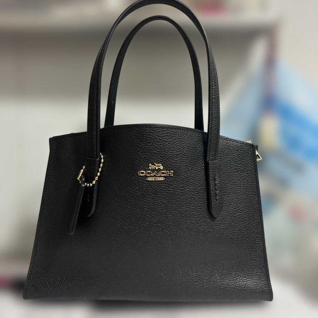 コーチ　レザーハンドバッグ　未使用品