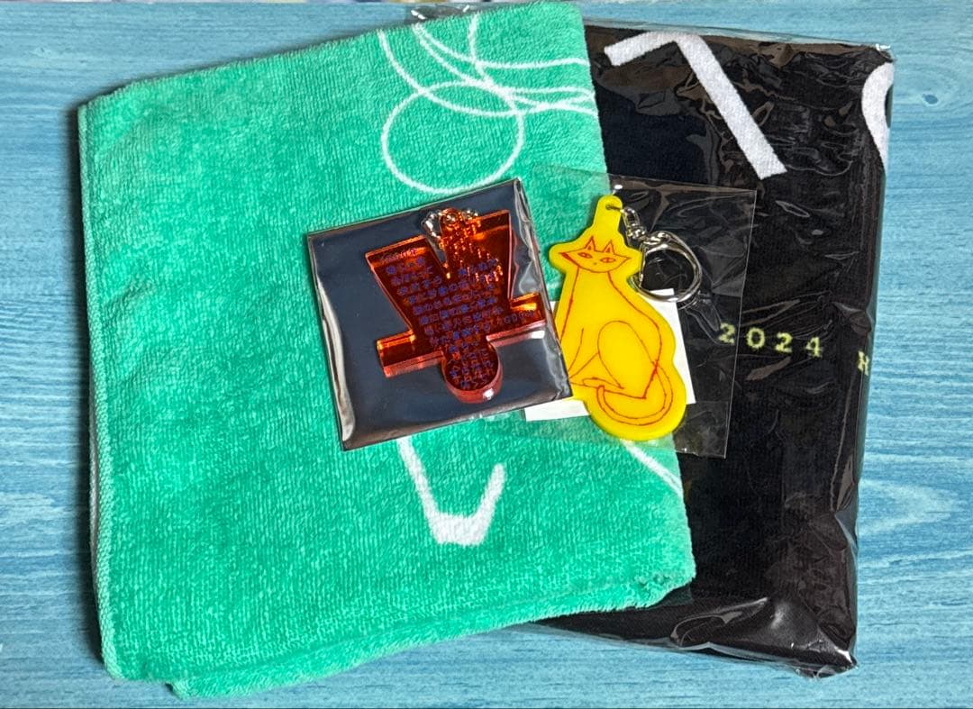 Tele タオル 箱庭の灯 残像の愛し方 シャドウワークス ベランダキーホルダー