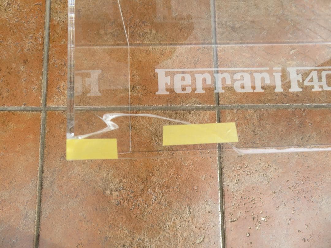 京商１/１２フェラーリF40　ディスプレイケース