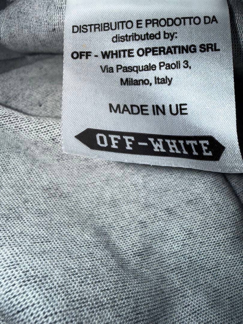 【Justin Bieber着用】 OFF-WHITE 15AW 3DロゴロンT