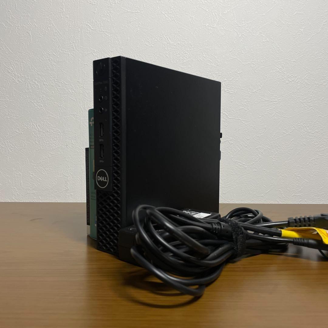 Dellデルデスクトップ 8世代 16GB SSD NVME Win11初期設定