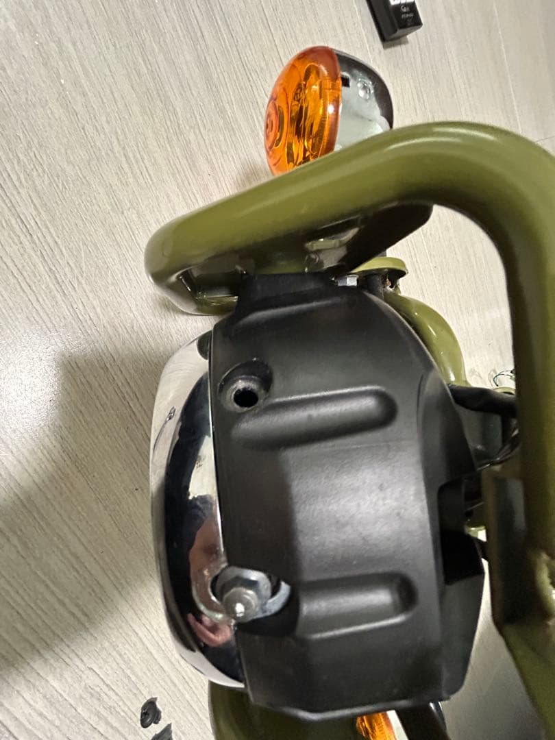 クロスカブ 110 ヘッドライト　ヘッドライトステー　ウインカー付き　JA45