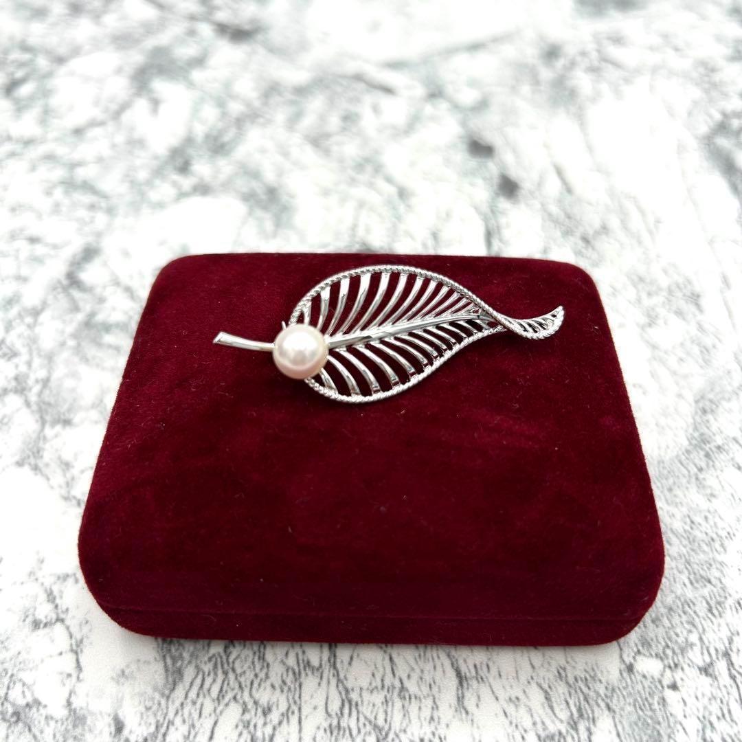 新品 未使用品✨ ミキモト ブローチ　本真珠　パール　大粒　7.3mm