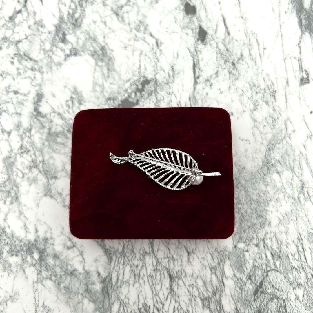 新品 未使用品✨ ミキモト ブローチ　本真珠　パール　大粒　7.3mm