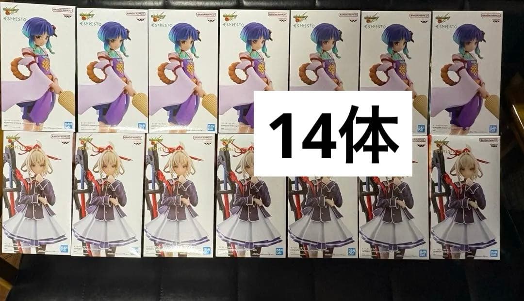 単価最安値‼️ ナムコ限定 モンスト フィギュア ヤクモ マサムネ 14体セット