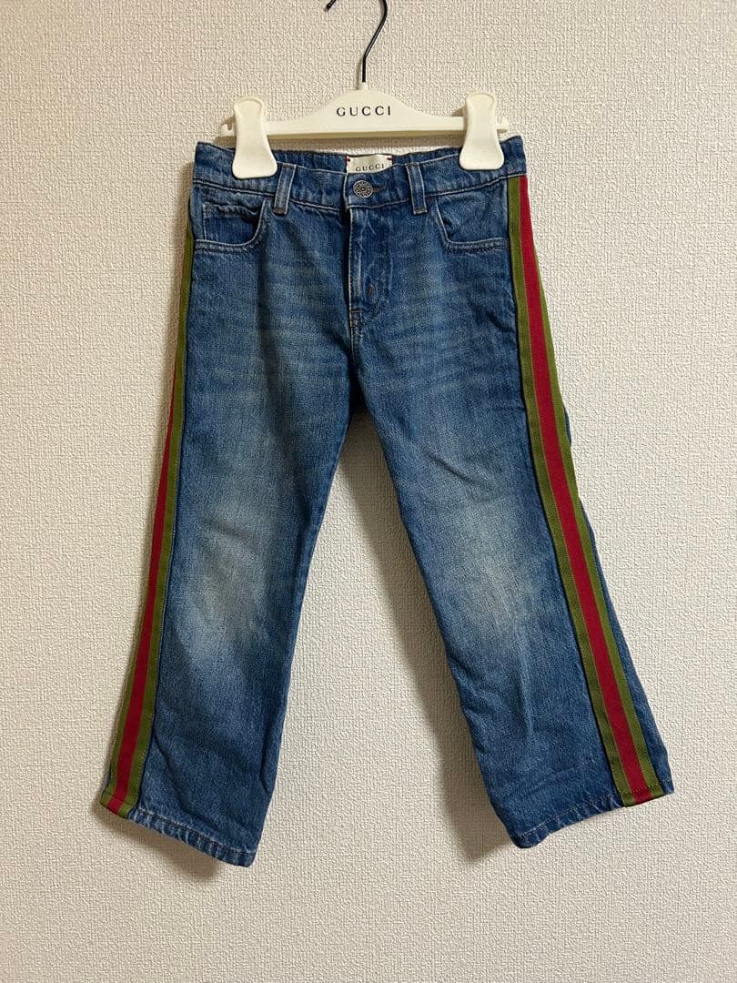 グッチ　パンツ　ジーパン　ジーンズ　長ズボン　GUCCI キッズ　デニム