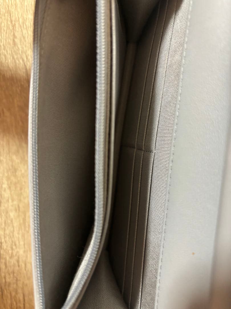 ム*ま様 CHANEL シャネル　グレー　チェーンウォレット　シェブロン　ゴール