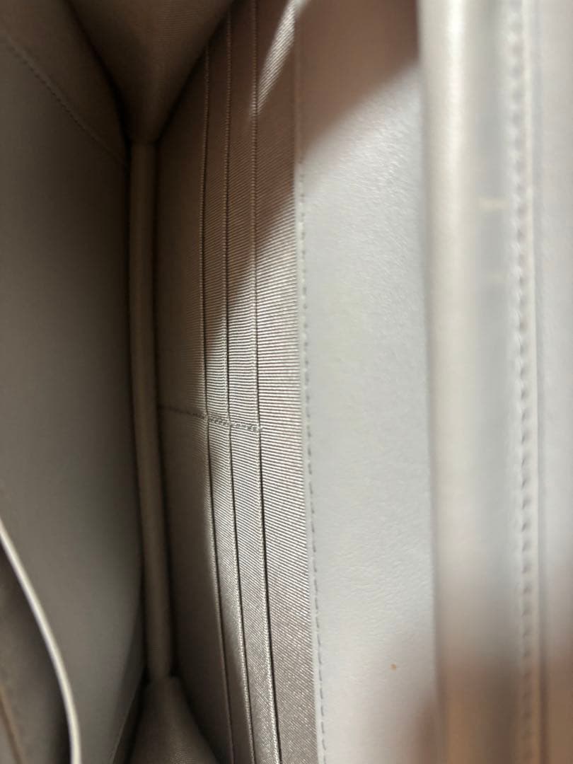 ム*ま様 CHANEL シャネル　グレー　チェーンウォレット　シェブロン　ゴール