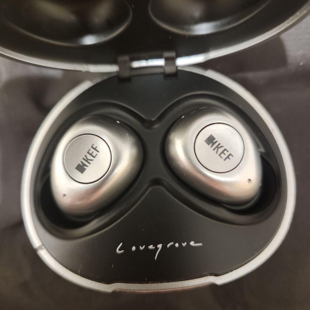 KEF Mu3 ワイヤレスイヤホン シルバー