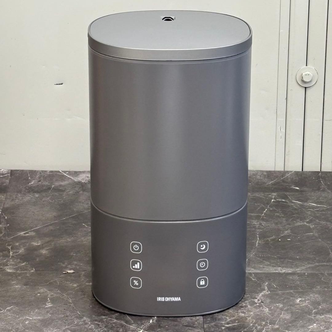 ◇美品！2023アイリスオーヤマ上給水ハイブリッド加湿器 AHM-HU55A-H