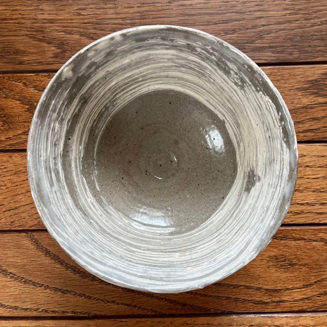 六代清水六兵衛 三島茶碗