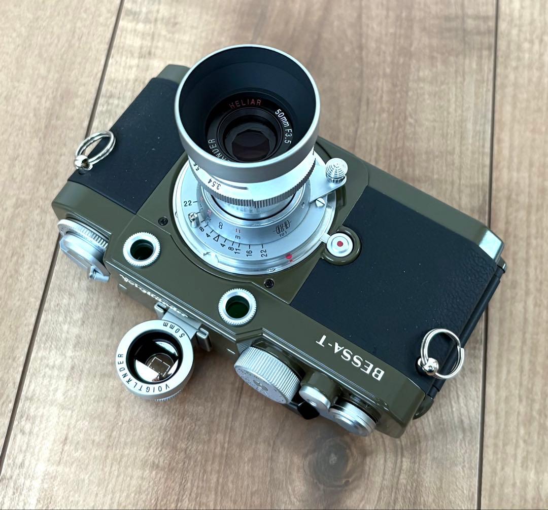 Bessa-T HELIAR 101YEARS フォクトレンダ ベッサ オリーブ