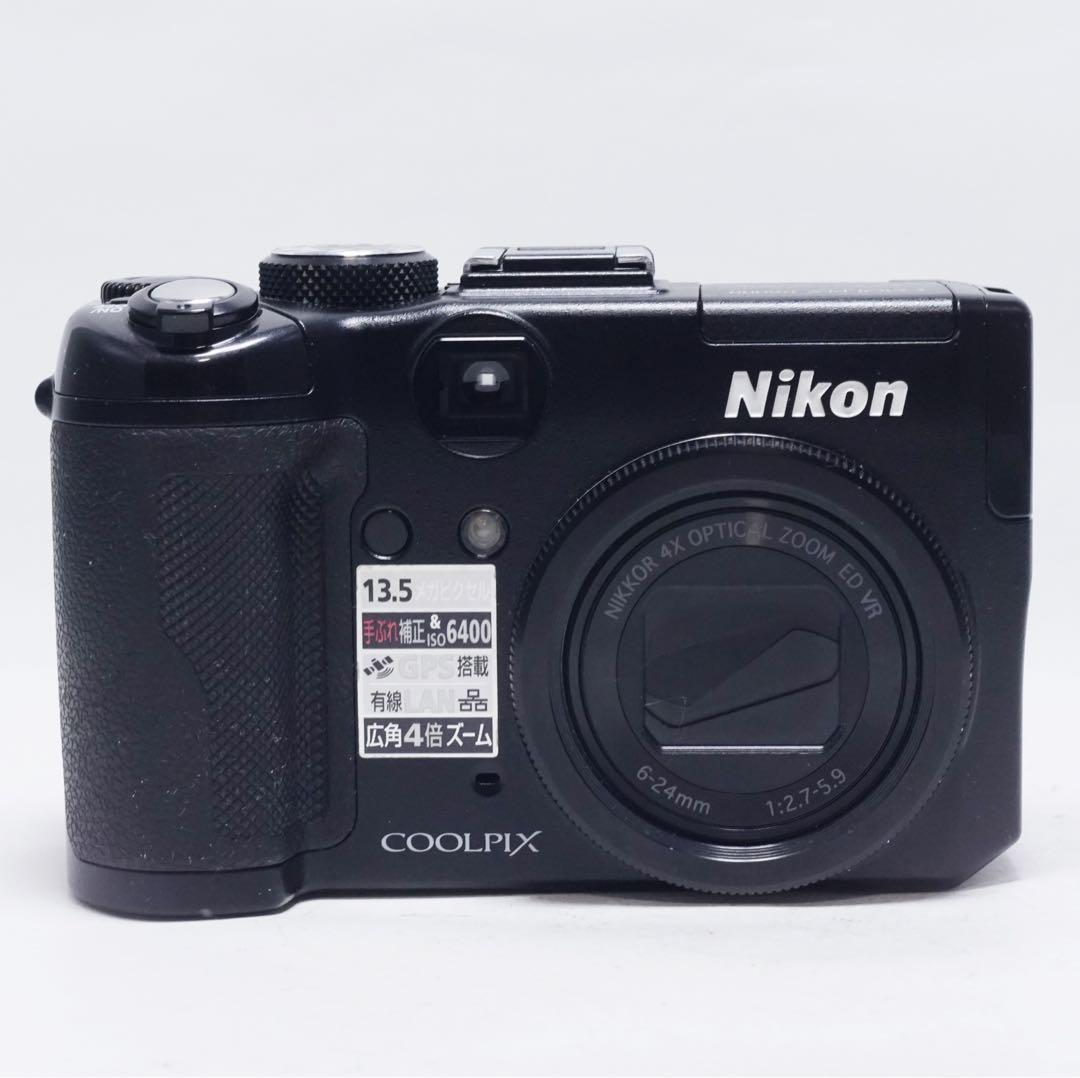動作確認済 美品 Nikon Coolpix P6000 コンデジ