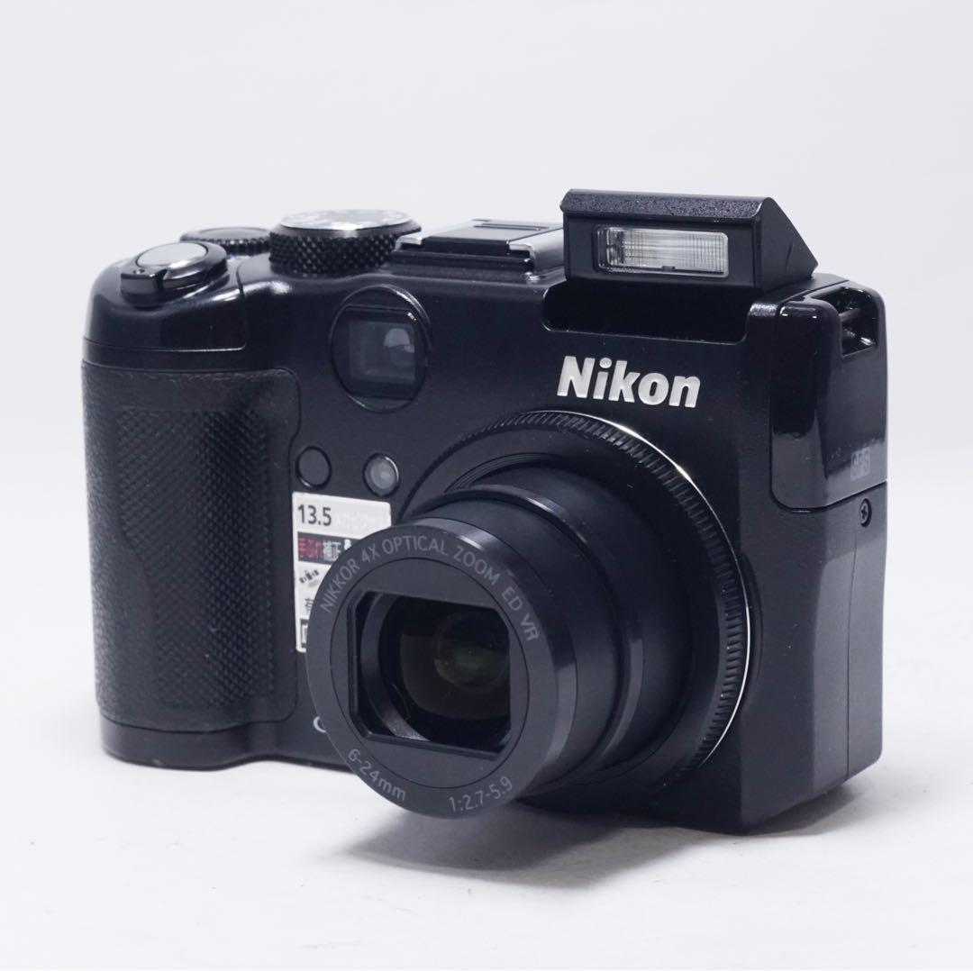 動作確認済 美品 Nikon Coolpix P6000 コンデジ