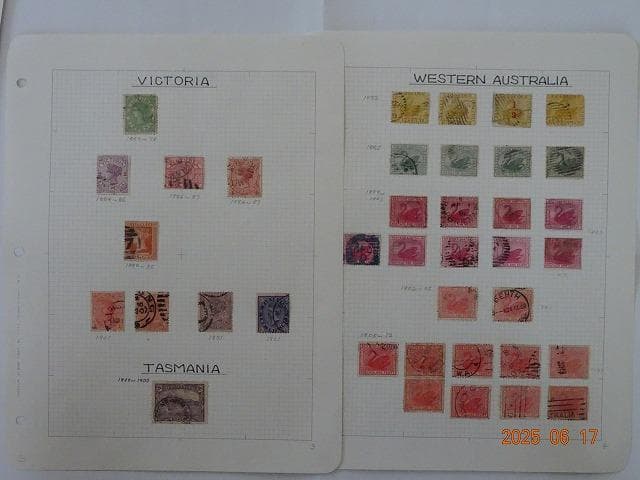オーストラリア 使用済み切手 コレクション(一部未使用あり)