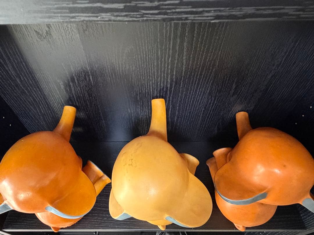 サトー製薬 サトちゃん 　レア 希少 ソフビ 人形 3体セット 大：約26cm