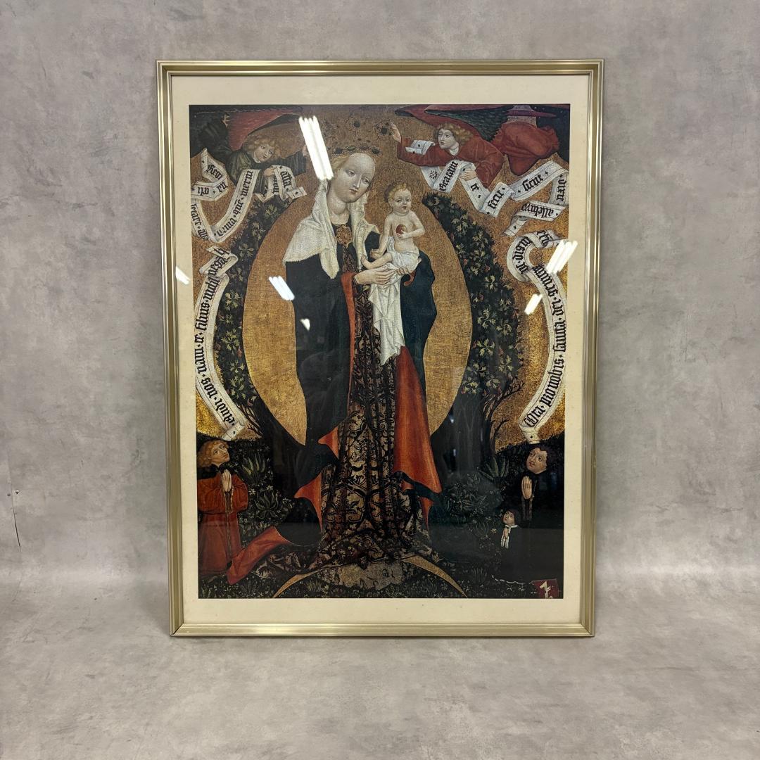 デシュトナーの三日月上の聖母子 聖母マリア 天使 キリスト